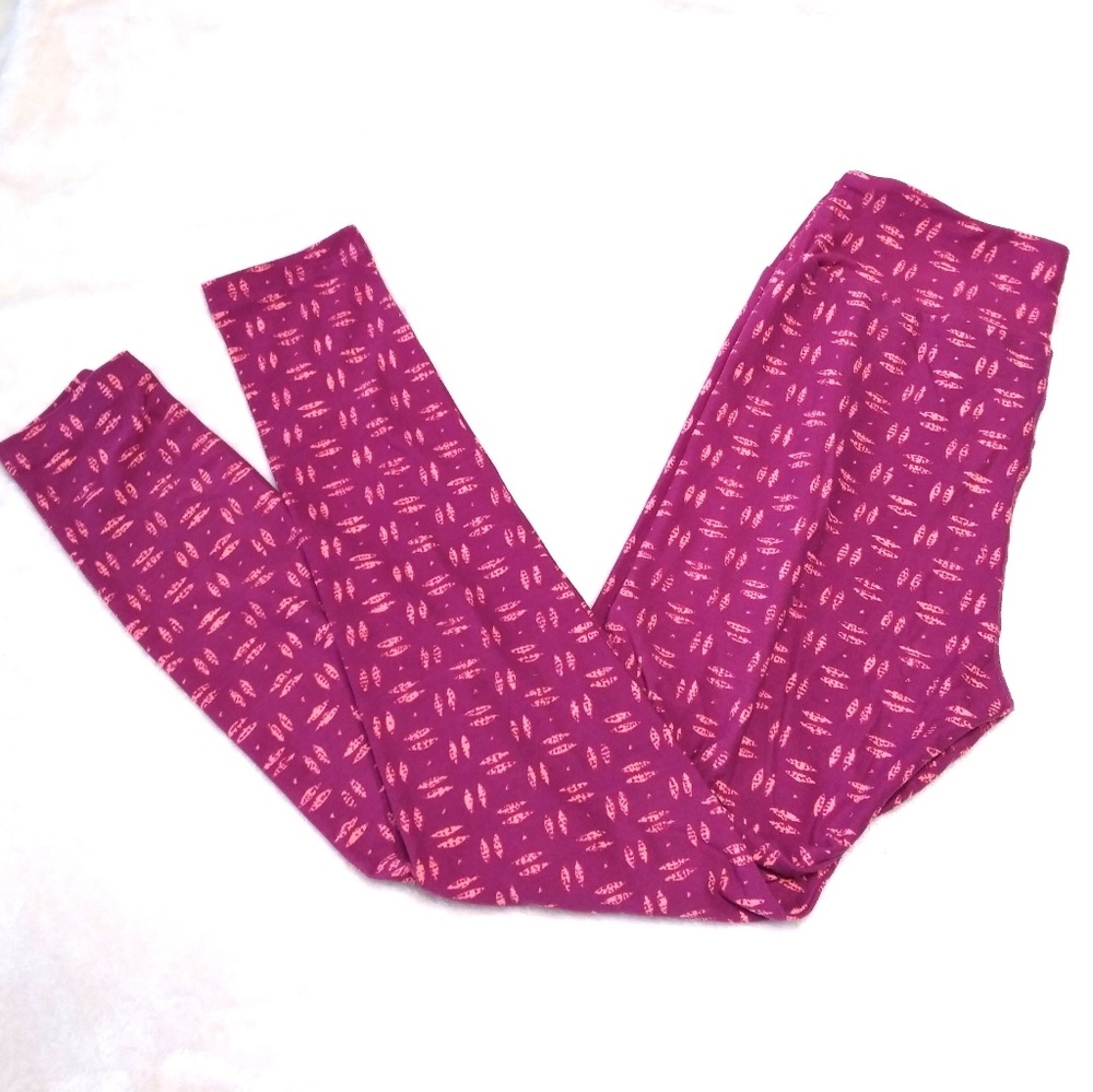 OS LuLaRoe Blush & Bashful Leggings